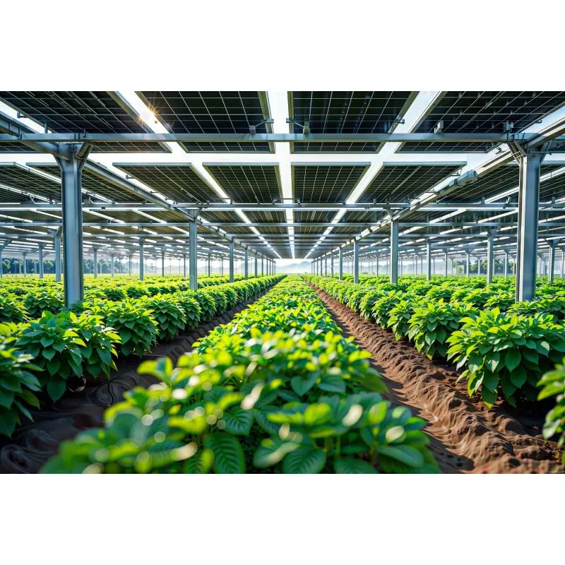 Agrivoltaik Güneş Sera Sistemi